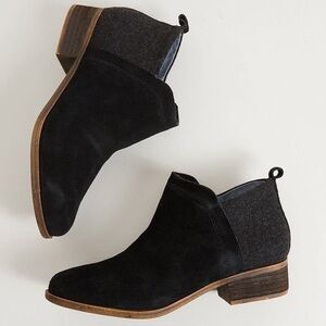TOMS Deia Ankle Booties Black Size 6